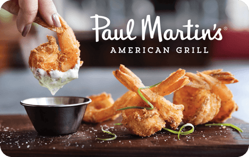 Paul martins American grill  Gift card